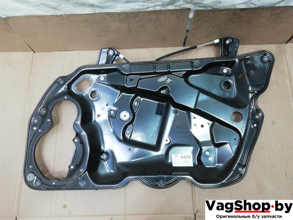 стеклоподъемник электрический передний правый Volkswagen Passat B7 2011, 2.0 л., TDi, CFF, дизель, МКПП, черный, универсал, передний привод - фото №1