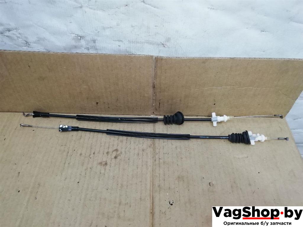 Трос двери задней Volkswagen Passat B7 2011, 2.0 л., TDi, CFF, дизель, МКПП, черный, универсал, передний привод, 3AA839085B - фото №1