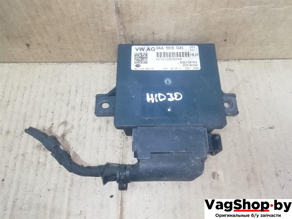 Блок стабилизации напряжения Volkswagen Passat B7 2011, 2.0 л., TDi, CFF, дизель, МКПП, черный, универсал, передний привод, 3AA919041 - фото №1