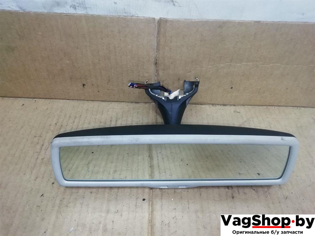 зеркало салона Volkswagen Passat B7 2011, 2.0 л., TDi, CFF, дизель, МКПП, черный, универсал, передний привод - фото №1