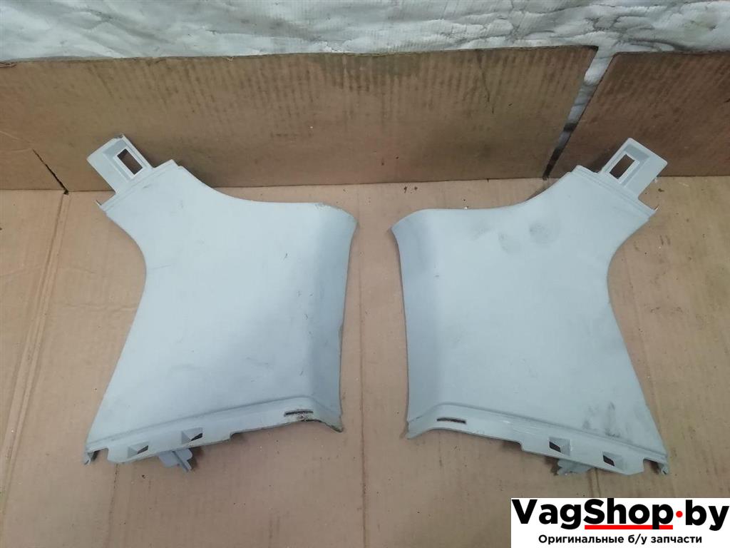 обшивка стойки Volkswagen Passat B7 2011, 2.0 л., TDi, CFF, дизель, МКПП, черный, универсал, передний привод, 3AF867245A, 3AF867246A - фото №1