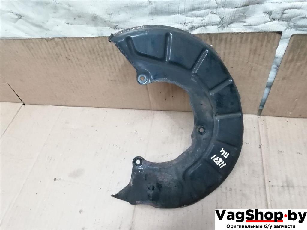 защитный кожух тормозного механизма Volkswagen Passat B6 2009, 2.0 л., TDi, CBA, дизель, МКПП, голубой, седан, передний привод, 1K0615311F - фото №1