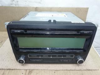 магнитола Volkswagen Passat B6 2009, 2.0 л., TDi, CBA, дизель, МКПП, голубой, седан, передний привод, 1K0035186A