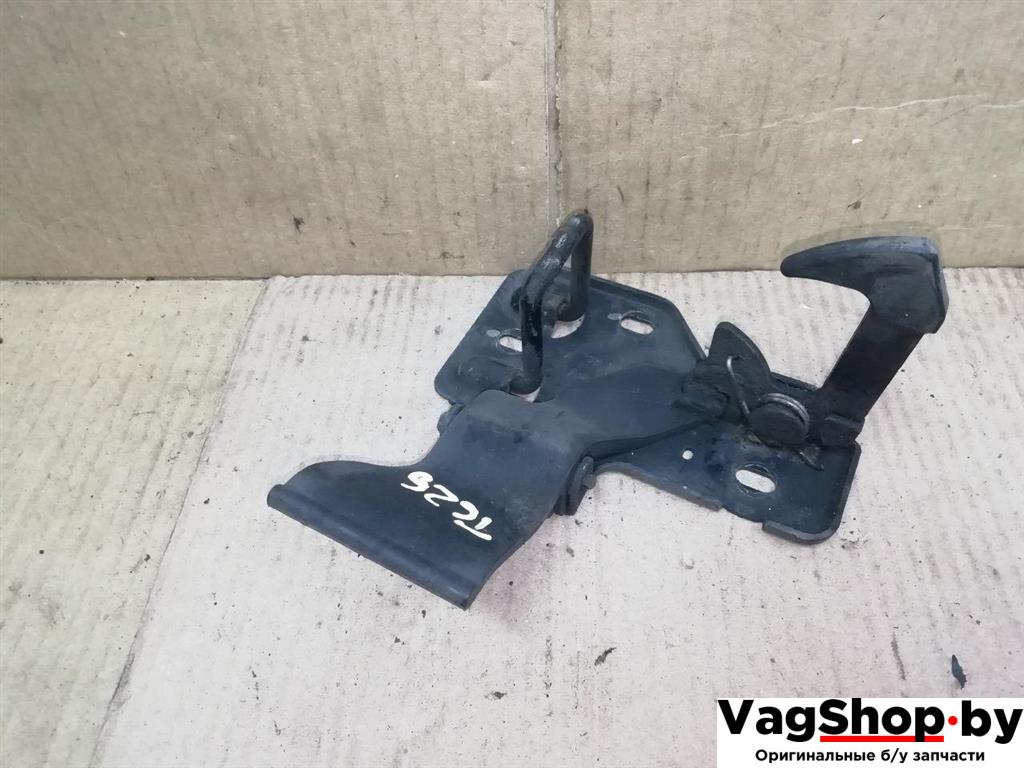 захватный крюк капота Volkswagen Transporter T5 2005, 2.5 л., TDi, AXD, дизель, МКПП, синий, фургон, передний привод, 7H0823480A - фото №1