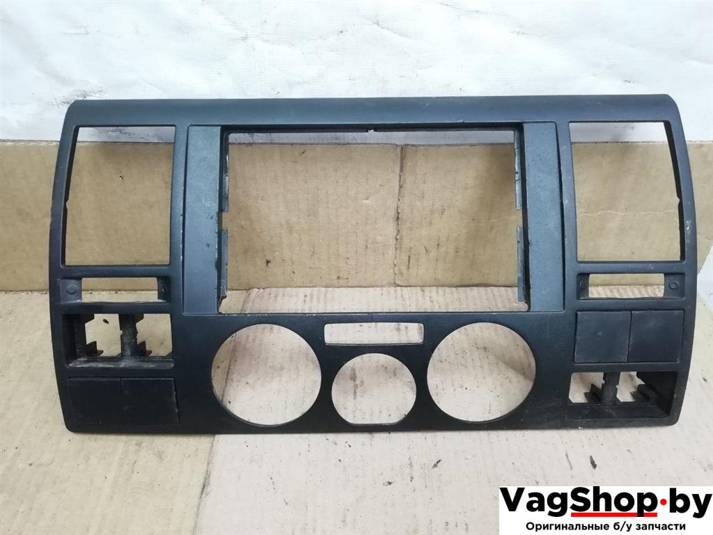 рамка под магнитолу Volkswagen Transporter T5 2005, 2.5 л., TDi, AXD, дизель, МКПП, синий, фургон, передний привод, 7H0857237E - фото №1
