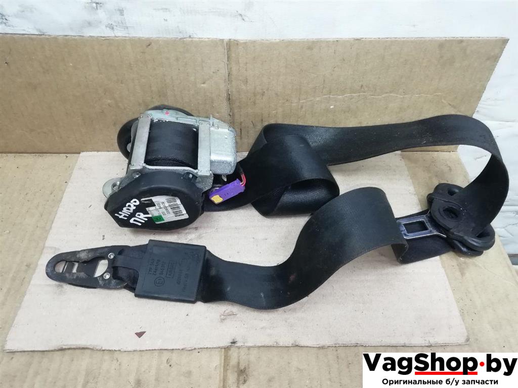 ремень безопасности Audi Q7 4L 2006, 3.0 л., TDi, BUG, дизель, АКПП, серебро, внедорожник 5 дв., полный привод, 4L1857706V04 - фото №1