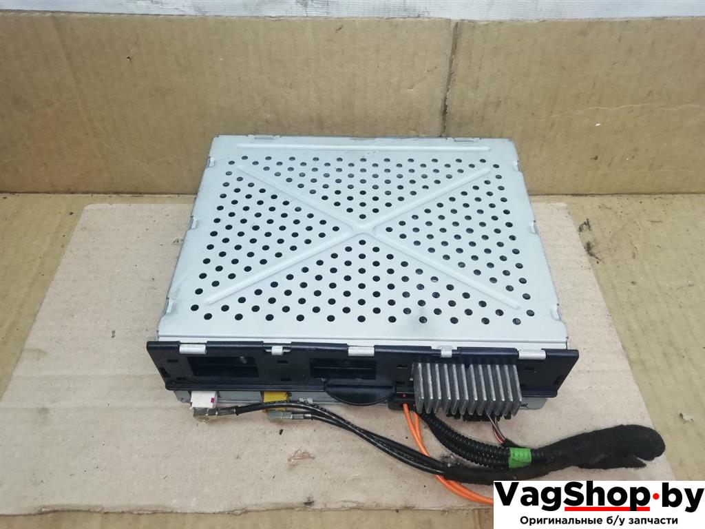 блок радио Audi Q7 4L 2006, 3.0 л., TDi, BUG, дизель, АКПП, серебро, внедорожник 5 дв., полный привод, 4E0035541P, 4E0910541M - фото №1