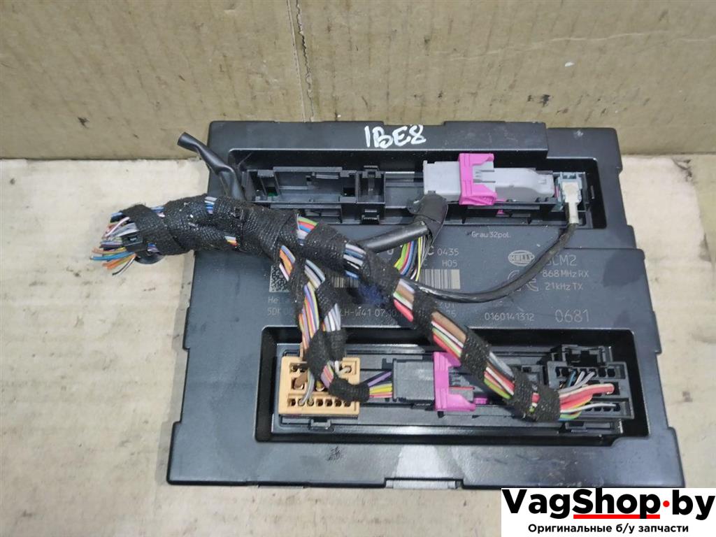 блок комфорта Audi A4 B8/8K 2011, 2.7 л., TDi, CGK, дизель, МКПП, белый, седан, передний привод, 8K0907064CC - фото №1