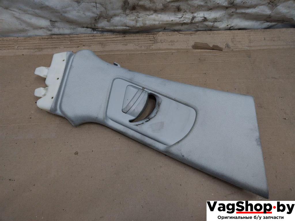 обшивка стойки центральной правой Audi A4 B8/8K 2011, 2.7 л., TDi, CGK, дизель, МКПП, белый, седан, передний привод, 8K0867282CV39, 8K0867294A - фото №1