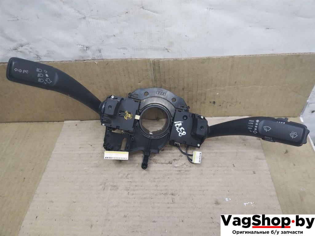 переключатель подрулевой (стрекоза) Audi A4 B8/8K 2011, 2.7 л., TDi, CGK, дизель, МКПП, белый, седан, передний привод, 8K0953502BC - фото №1