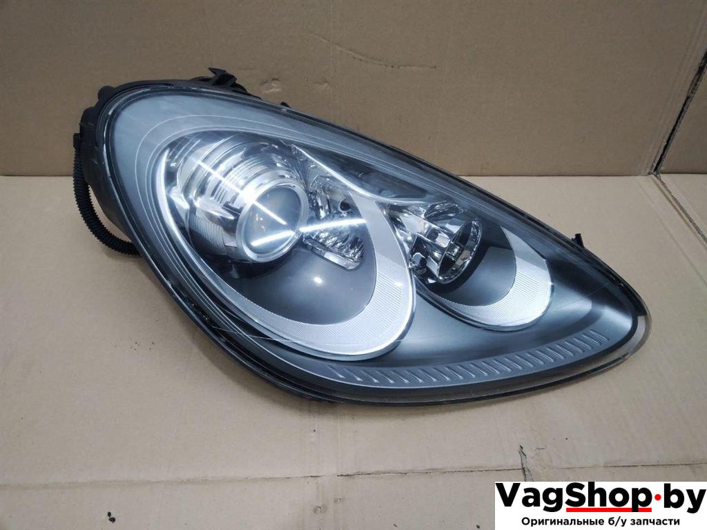 фара правая Porsche Cayenne 958 2012, 3.6 л., FSI, M 55.02, бензин, АКПП, черный, внедорожник 5 дв., полный привод, 7P5907381B, 7P5941032AN - фото №1