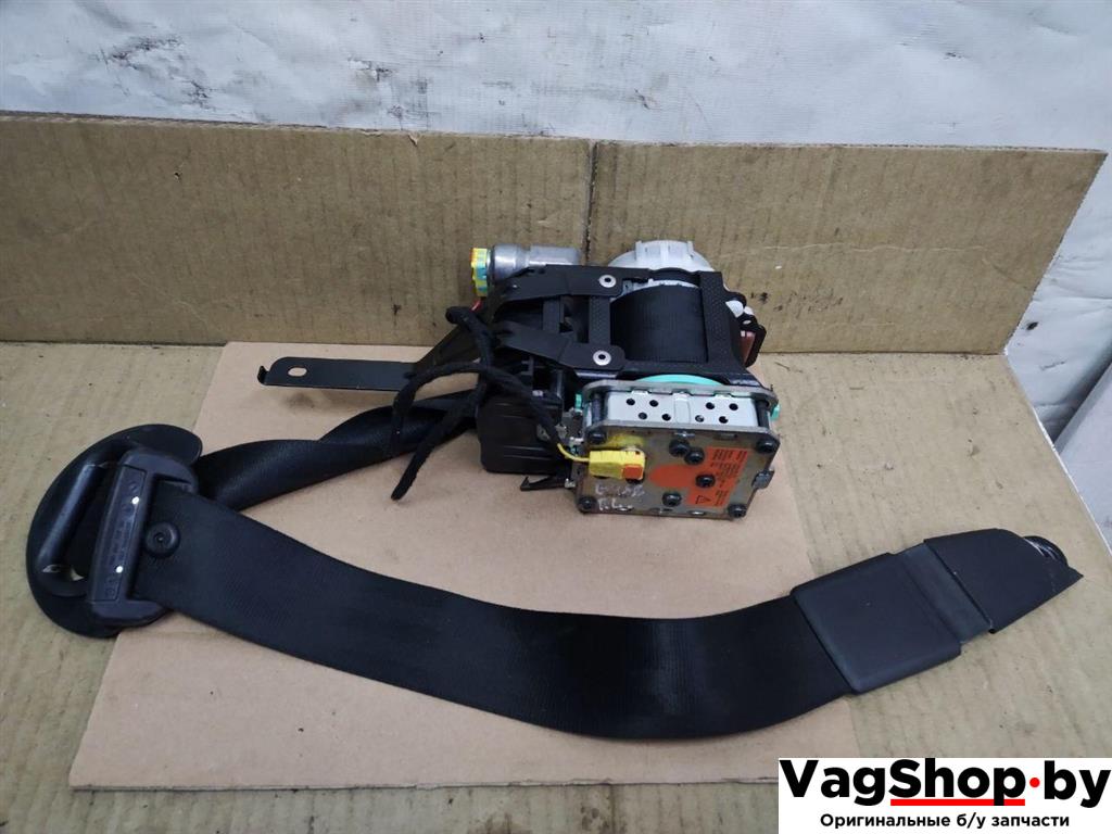 ремень безопасности Porsche Cayenne 958 2012, 3.6 л., FSI, M 55.02, бензин, АКПП, черный, внедорожник 5 дв., полный привод, 7P0857705FHCP - фото №1