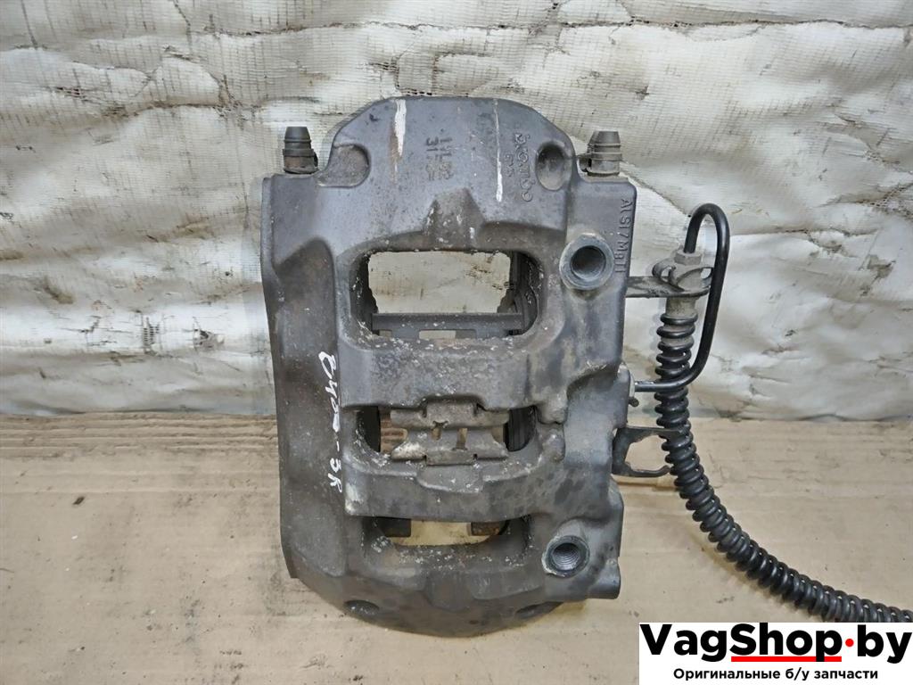 суппорт задний правый Porsche Cayenne 958 2012, 3.6 л., FSI, M 55.02, бензин, АКПП, черный, внедорожник 5 дв., полный привод - фото №1