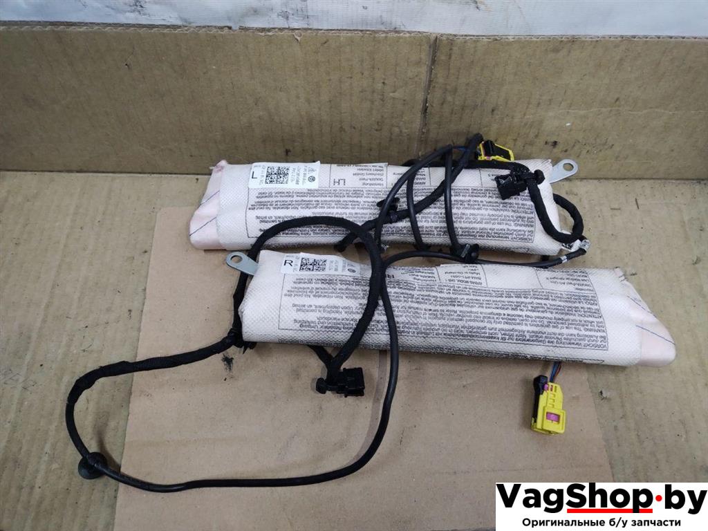 подушка безопасности сиденья Porsche Cayenne 958 2012, 3.6 л., FSI, M 55.02, бензин, АКПП, черный, внедорожник 5 дв., полный привод, 7P0880241A, 7P0880242A - фото №1