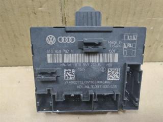 модуль управления двери Audi A4 B8/8K 2011, 2.7 л., TDi, CGK, дизель, МКПП, белый, седан, передний привод, 8T0959792N, 8T0959792B