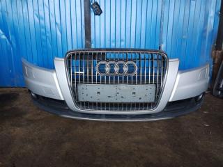бампер передний Audi A6 Allroad Quattro C6 [рестайлинг] 2010, 3.0 л., TDi, CDY, дизель, АКПП, серебро, универсал, полный привод