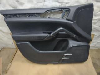 обшивка двери передняя левая Porsche Cayenne 958 2012, 3.6 л., FSI, M 55.02, бензин, АКПП, черный, внедорожник 5 дв., полный привод