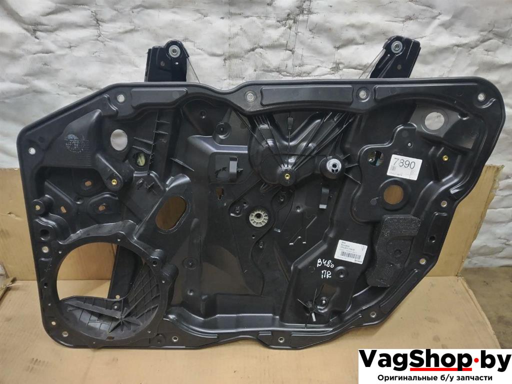 стеклоподъемник электрический передний левый Porsche Cayenne 958 2012, 3.6 л., FSI, M 55.02, бензин, АКПП, черный, внедорожник 5 дв., полный привод, 7P5837756D, 7P5837462D - фото №1