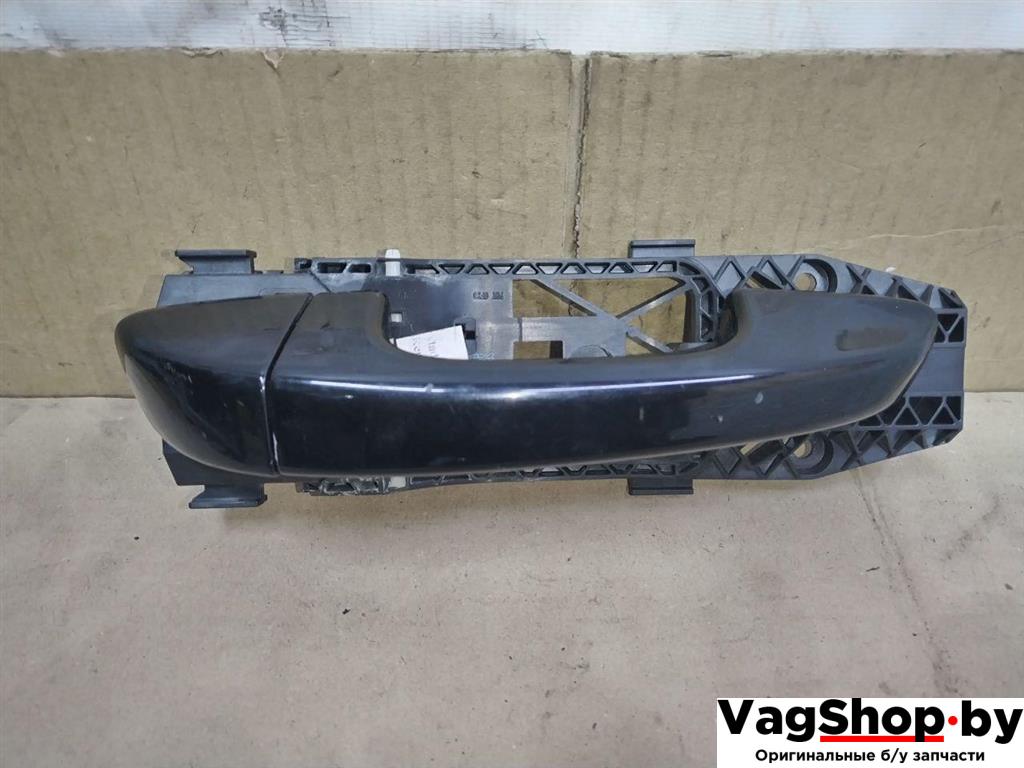 ручка наружная передняя правая Porsche Cayenne 958 2012, 3.6 л., FSI, M 55.02, бензин, АКПП, черный, внедорожник 5 дв., полный привод - фото №1