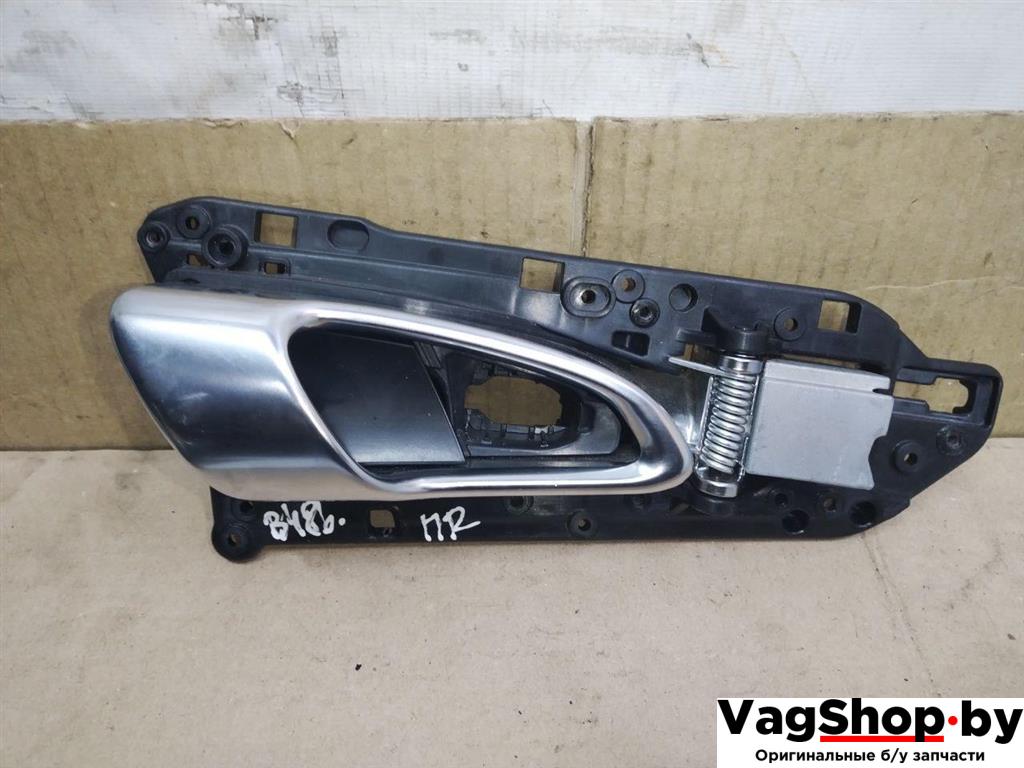 ручка внутренняя передняя правая Porsche Cayenne 958 2012, 3.6 л., FSI, M 55.02, бензин, АКПП, черный, внедорожник 5 дв., полный привод, 7P5837020A - фото №1