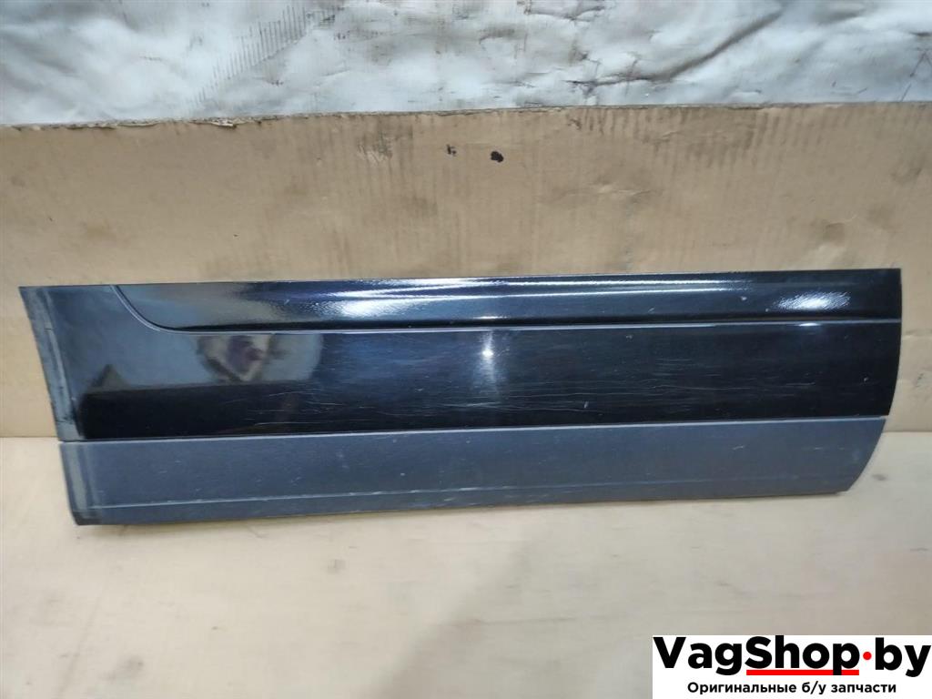 молдинг двери задней правой Porsche Cayenne 958 2012, 3.6 л., FSI, M 55.02, бензин, АКПП, черный, внедорожник 5 дв., полный привод, 7P5839788H - фото №1