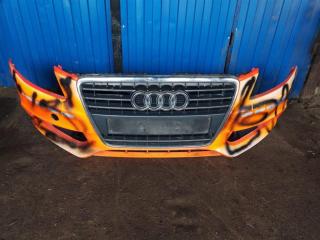 бампер передний Audi A4 B8/8K 2011, 2.7 л., TDi, CGK, дизель, МКПП, белый, седан, передний привод