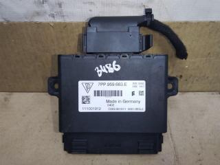 Блок стабилизации напряжения Porsche Cayenne 958 2012, 3.6 л., FSI, M 55.02, бензин, АКПП, черный, внедорожник 5 дв., полный привод, 7PP959663E