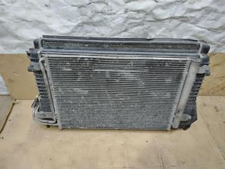 кассета радиаторов Volkswagen Golf Plus 2 поколение 2010, 1.6 л., TDi, CAY, дизель, МКПП, черный, хетчбэк 5 дв., передний привод, 1K0820411N, 1K0121251DD