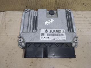 блок управления двигателем Volkswagen Caddy 3 поколение [рестайлинг] 2011, 2.0 л., TDi, CFH, дизель, МКПП, белый, минивэн, передний привод, 03L906018NF, 03L907309R