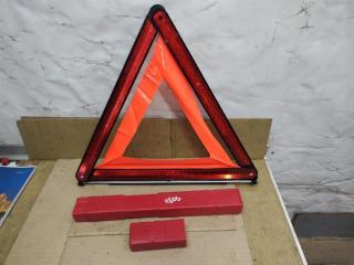 знак аварийной остановки Volkswagen Touareg 1 поколение [рестайлинг] 2008, 3.0 л., TDi, BKS, дизель, АКПП, серый, внедорожник 5 дв., полный привод, 7L0860251