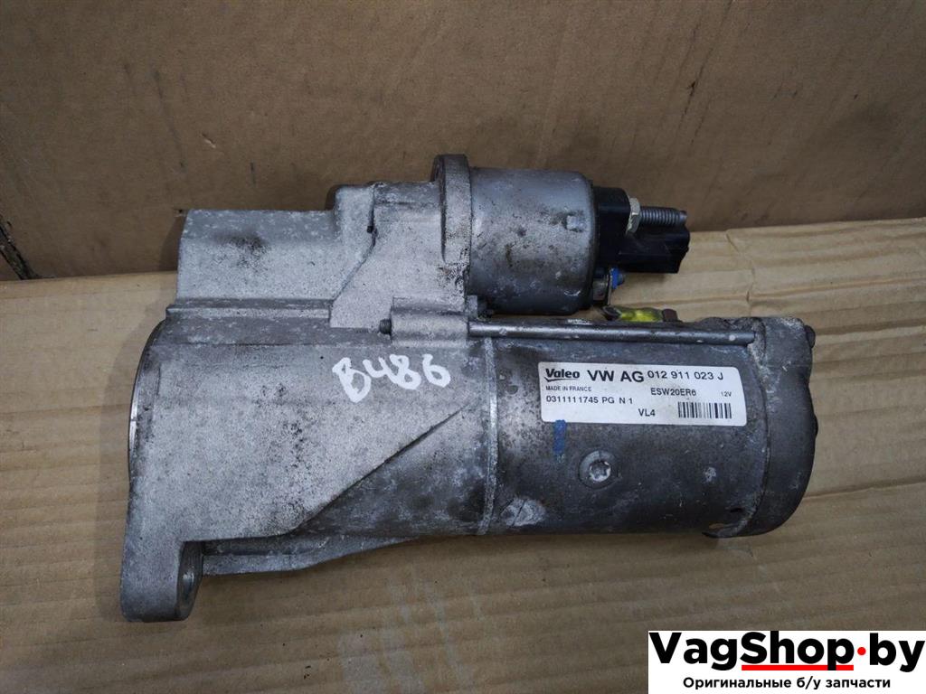 стартер Porsche Cayenne 958 2012, 3.6 л., FSI, M 55.02, бензин, АКПП, черный, внедорожник 5 дв., полный привод, 012911023J - фото №1