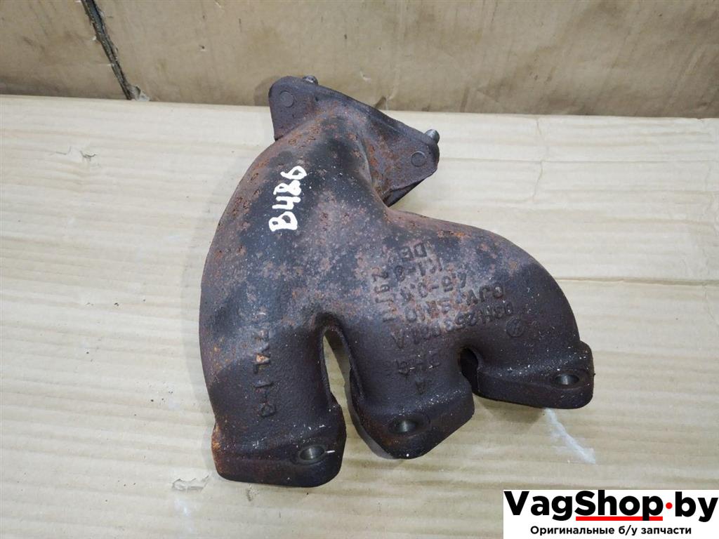 коллектор выпускной Porsche Cayenne 958 2012, 3.6 л., FSI, M 55.02, бензин, АКПП, черный, внедорожник 5 дв., полный привод, 03H253031A - фото №1