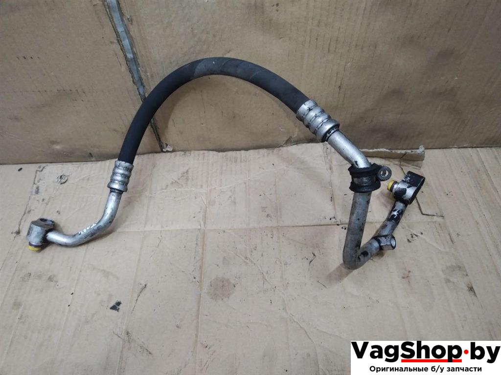 трубка кондиционера Audi Q7 4L 2006, 3.0 л., TDi, BUG, дизель, АКПП, серебро, внедорожник 5 дв., полный привод, 7L6820721AB - фото №1