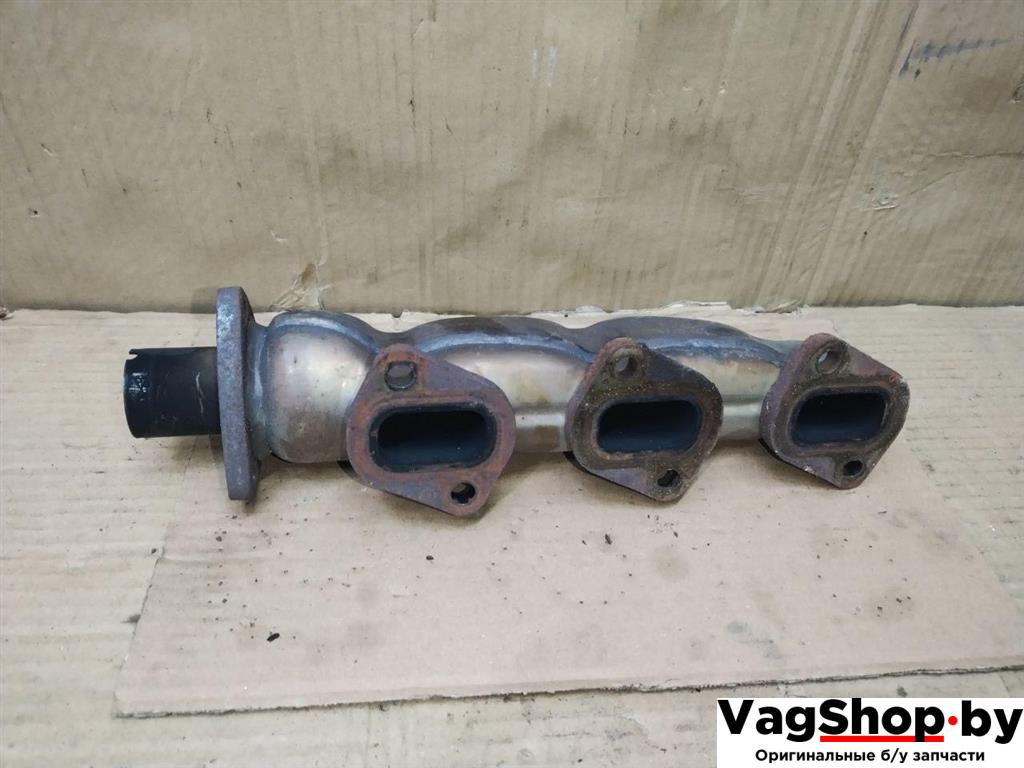 коллектор выпускной Audi A4 B8/8K 2011, 2.7 л., TDi, CGK, дизель, МКПП, белый, седан, передний привод, 059253034AC - фото №1