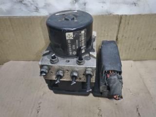 блок ABS Volkswagen Golf Plus 2 поколение 2010, 1.6 л., TDi, CAY, дизель, МКПП, черный, хетчбэк 5 дв., передний привод, 1K0907379AT, 1K0614517CB