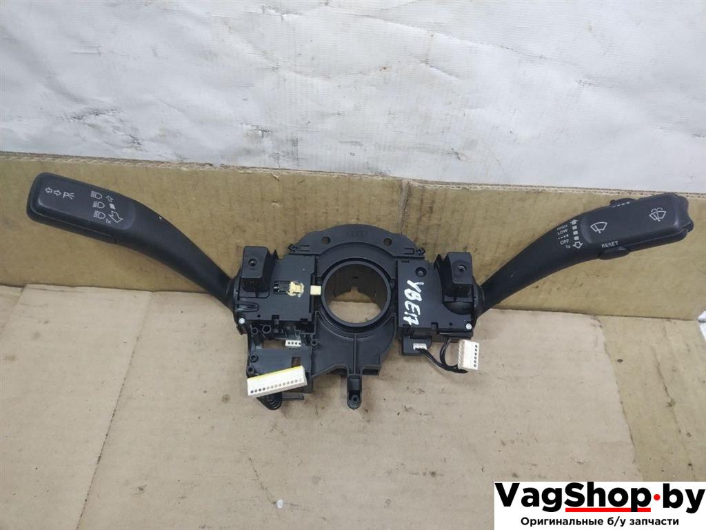 переключатель подрулевой (стрекоза) Audi A4 B8/8K 2011, 2.7 л., TDi, CGK, дизель, МКПП, белый, седан, передний привод, 8K0953502BC - фото №1