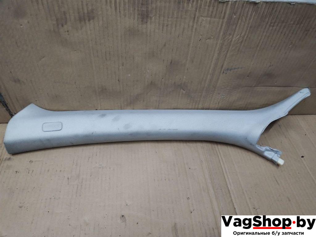 обшивка стойки передней левой Audi A4 B8/8K 2011, 2.7 л., TDi, CGK, дизель, МКПП, белый, седан, передний привод, 8K0867233V39 - фото №1