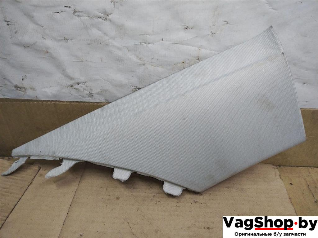 обшивка стойки задней левой Audi A4 B8/8K 2011, 2.7 л., TDi, CGK, дизель, МКПП, белый, седан, передний привод, 8K5867245V39 - фото №1