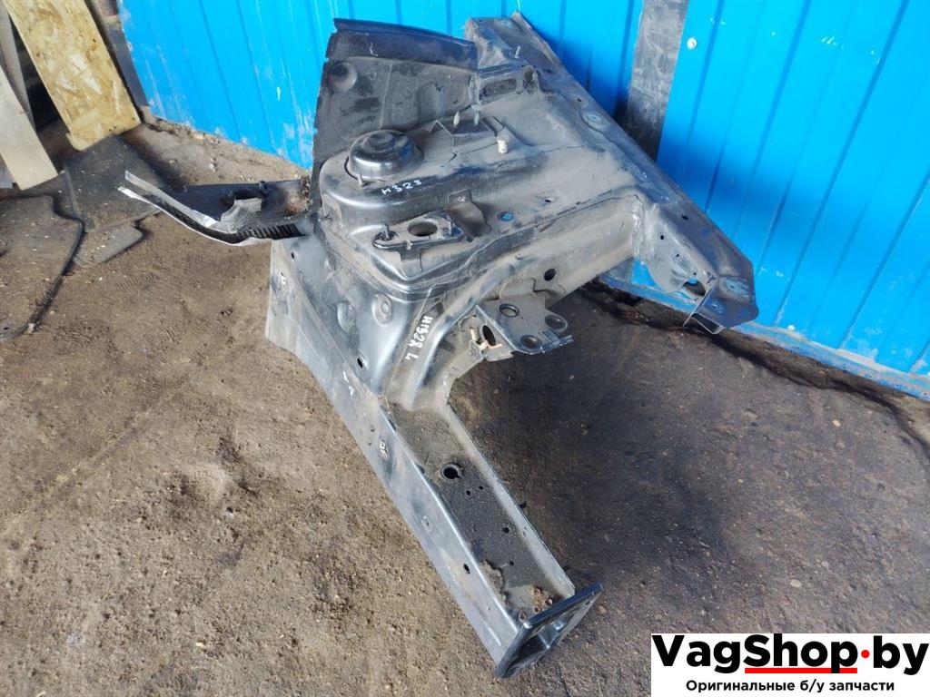 лонжерон левый Audi Q5 8R 2009, 2.0 л., TFSI, CDN, бензин, АКПП, черный, внедорожник 5 дв., полный привод - фото №1