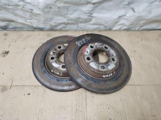 диск тормозной задний Audi Q5 8R 2009, 2.0 л., TFSI, CDN, бензин, АКПП, черный, внедорожник 5 дв., полный привод