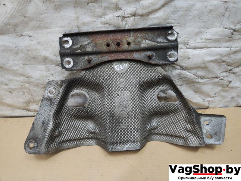тепловой экран глушителя Audi Q5 8R 2009, 2.0 л., TFSI, CDN, бензин, АКПП, черный, внедорожник 5 дв., полный привод, 8R0521443C - фото №1