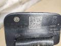 ремень безопасности Volkswagen Touran 2 2013, 1.6 л., TDi, CAY, дизель, МКПП, черный, минивэн, передний привод, 1T0857738B, 1T0857812DRAA - фото №2