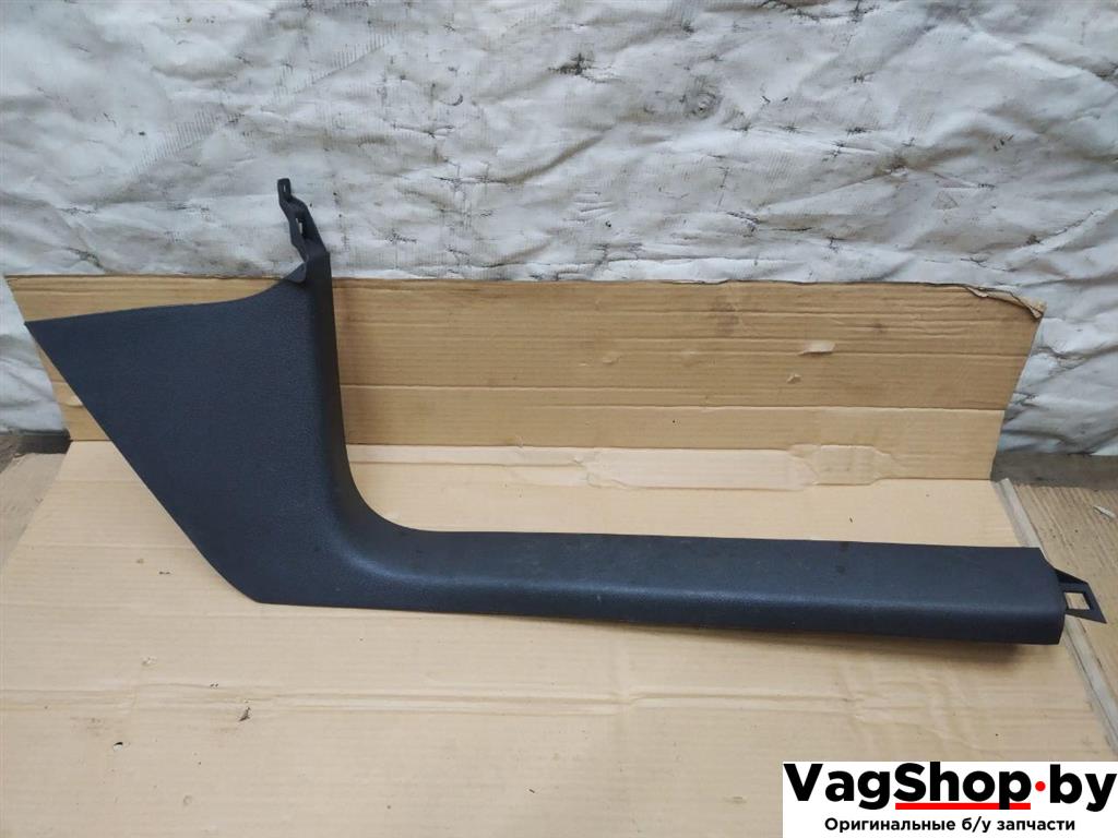 накладка на порог Volkswagen Touran 2 2013, 1.6 л., TDi, CAY, дизель, МКПП, черный, минивэн, передний привод, 1T1863484C - фото №1