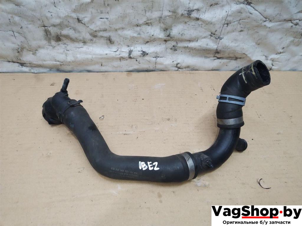 патрубок (трубопровод, шланг) Volkswagen Touran 2 2013, 1.6 л., TDi, CAY, дизель, МКПП, черный, минивэн, передний привод, 3C0122291D, 1K0122101KN, 5K0121087 - фото №1