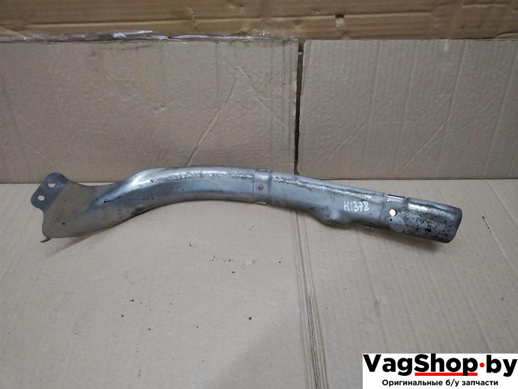 тепловой экран глушителя Audi A6 4G/C7 2012, 2.0 л., TDi, CGL, дизель, АКПП, серый, универсал, передний привод, 4G0201974A - фото №1