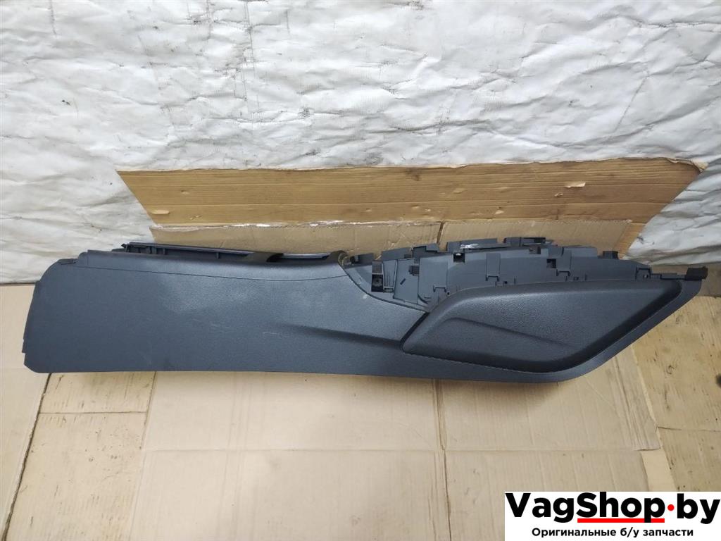 консоль салона (центральная часть) Audi A6 4G/C7 2012, 2.0 л., TDi, CGL, дизель, АКПП, серый, универсал, передний привод, 4G0863244 - фото №1