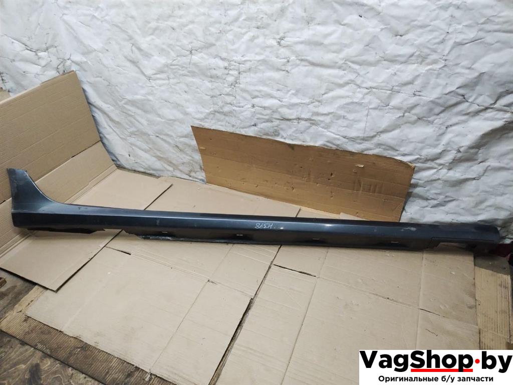 накладка на порог Audi A6 4G/C7 2012, 2.0 л., TDi, CGL, дизель, АКПП, серый, универсал, передний привод, 4G0853856F - фото №1