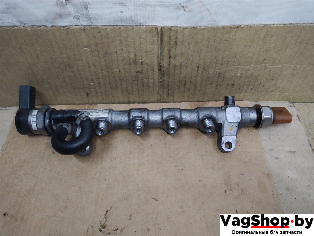 топливная рампа Audi A6 4G/C7 2012, 2.0 л., TDi, CGL, дизель, АКПП, серый, универсал, передний привод, 03L906051, 057130764AB, 03L130089Q - фото №1