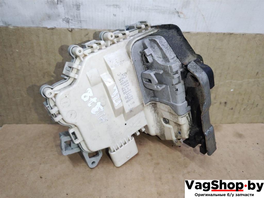 замок двери передней левой Audi A6 4G/C7 2012, 2.0 л., TDi, CGL, дизель, АКПП, серый, универсал, передний привод, 8J2837015C - фото №1