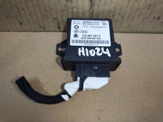 блок управления светом Volkswagen Touareg 1 поколение [рестайлинг] 2008, 3.0 л., TDi, CAS, дизель, АКПП, черный, внедорожник 5 дв., полный привод, 7L6907357A